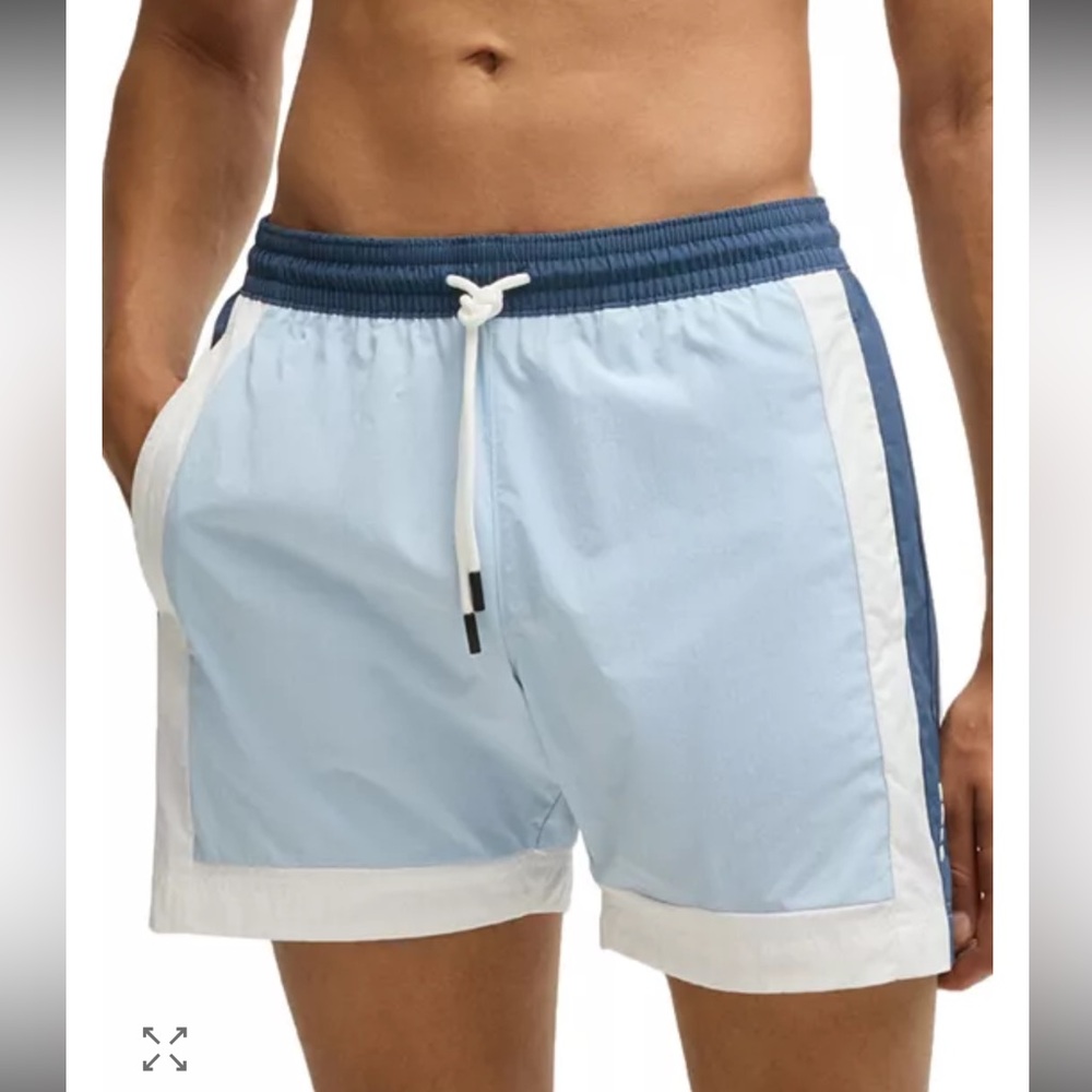 BOSS
Remy Color Block 5.3" Swim Trunks (NWOT)